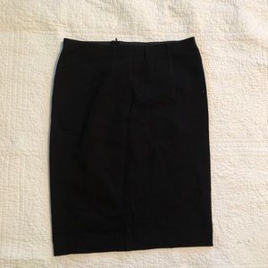 NWT Ann Taylor Black Stretchy Pencil Skirt
